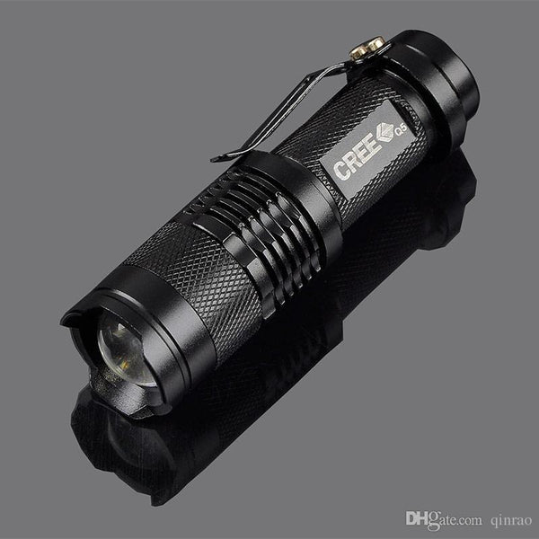 POCKETMAN 2000 Lumens 3-Mode CREE Q5 LED Flashlight  Southern Snares &  Supply