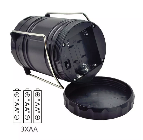 cmb 2-in-1 rechargeable camping lantern solar flashlight emergency lantern Duel Powered Survival/Camping Lantern – Southern Snares & Supply