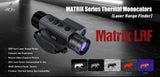 Predator Thermal Optics Matrix 35-640 LRF (Laser Rangefinder) Thermal Monocular