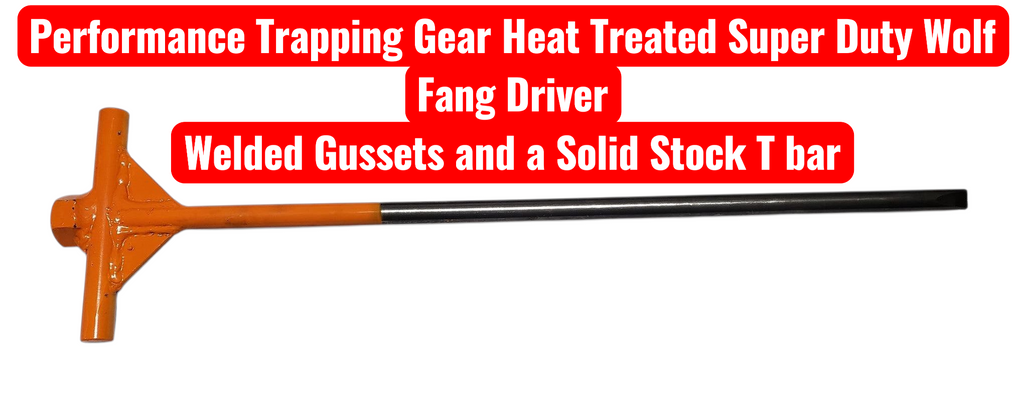 Performance Trapping Gear Super Duty Driver for Wolf Fang Earth Anchors