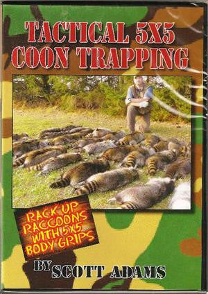 Predator Control Group's Tactical 5x5 Raccoon Trapping Video by Scott Adams