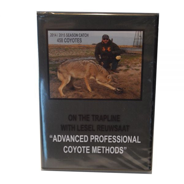 Lesel Reuwsaat’s “Advanced Professional Coyote Methods” DVD - Southern Snares & Supply