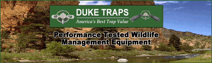 DUKE COIL SPRING TRAPS - Southern Snares & Supply