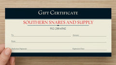 Gift Certificates - Southern Snares & Supply