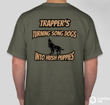 turning song dogs into hush puppies T-shirt