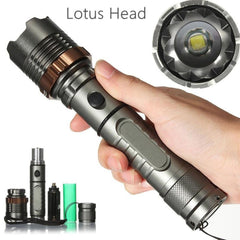 2000lm q5 led tactical rechargeable usb flashlight POCKETMAN 2000 Lumens 3-Mode CREE Q5 LED Flashlight – Southern Snares & Supply