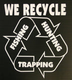 WE RECYCLE DECAL - Southern Snares & Supply