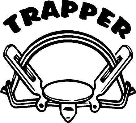 TRAPPER DECAL - Southern Snares & Supply